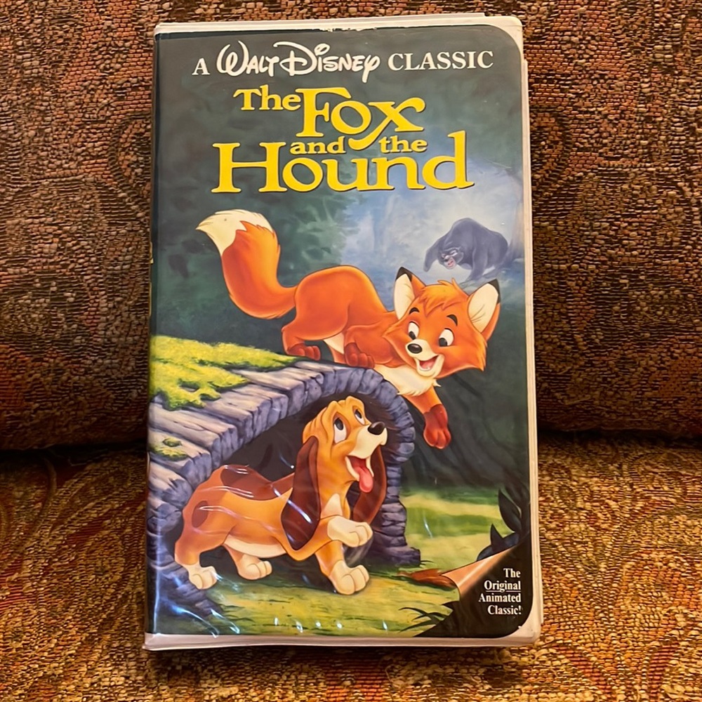 Disney’s The Fox and the Hound VHS tape